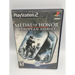Medal of Honor: European Assault(Sony PlayStation 2, 2005)CIB- TESTED Video Game